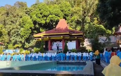 MATSAMA SAMBIL TAFAKUR ALAM  DI BUMI PERKEMAHAN GENDINGAN